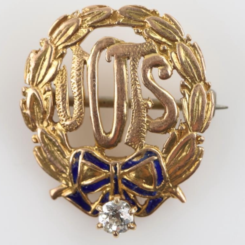 united order of true sisters 1930's jewish pin